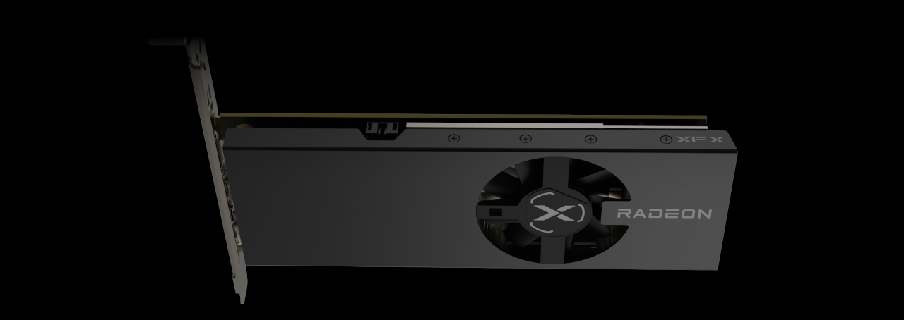 Vaizdo plokštė XFX SPEEDSTER SWFT105 „Radeon RX 6400“ su 4 GB GDDR6, AMD RDNA™ 2 architektūra | RX-64XL4SFG2 aprašymas - Prekės nuotrauka