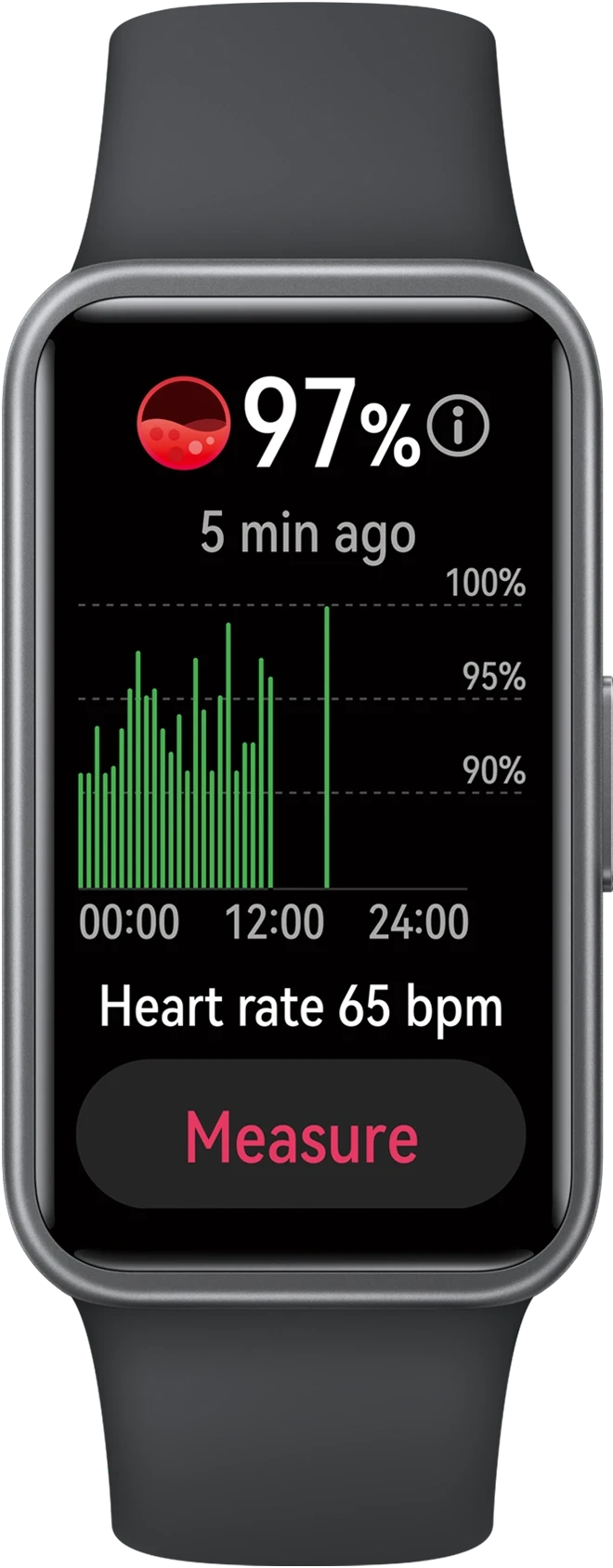 HUAWEI Band 10 Black aprašymas - Prekės nuotrauka