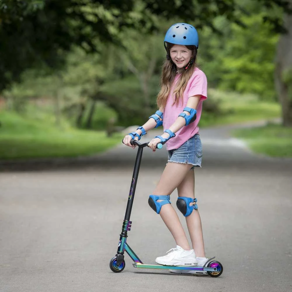 Triukinis paspirtukas EVO Neo-Frenzy, 6+m., neoninės spalvos aprašymas - Prekės nuotrauka