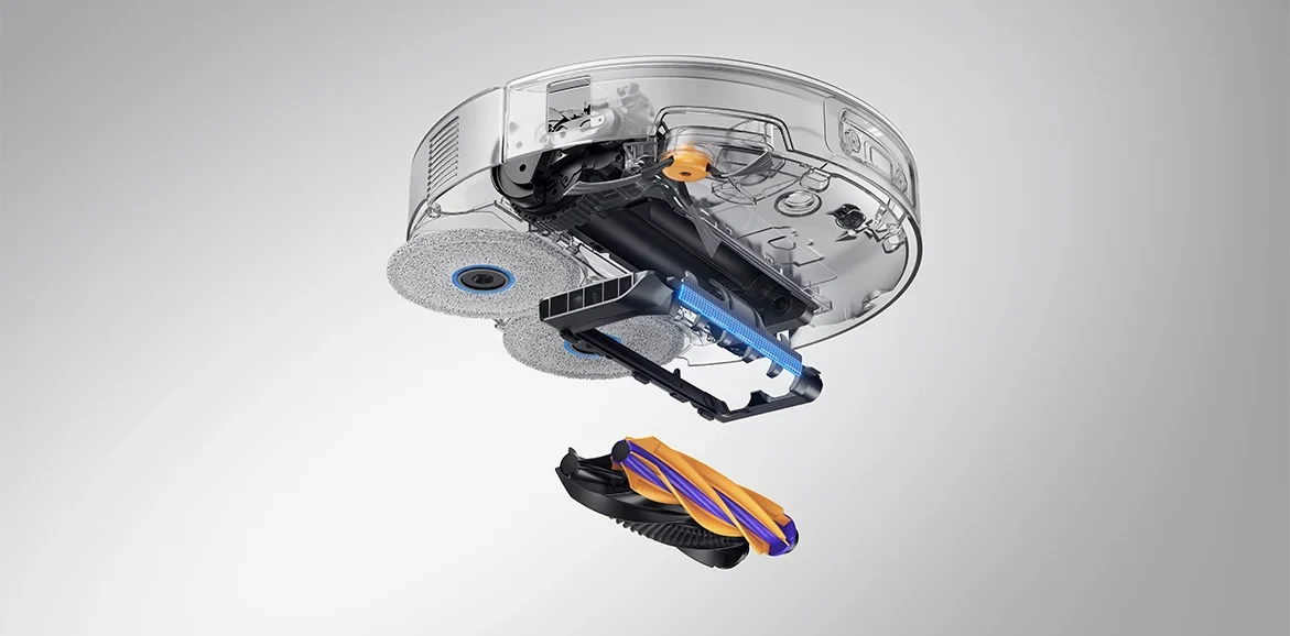 Dulkių siurblys-robotas Dreame X60 Ultra Complete, baltos spalvos aprašymas - Prekės nuotrauka