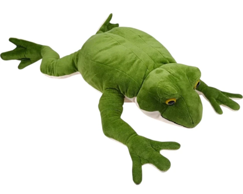 Dubi Pliušinis žaislas - varlė, 60 cm aprašymas - Prekės nuotrauka
