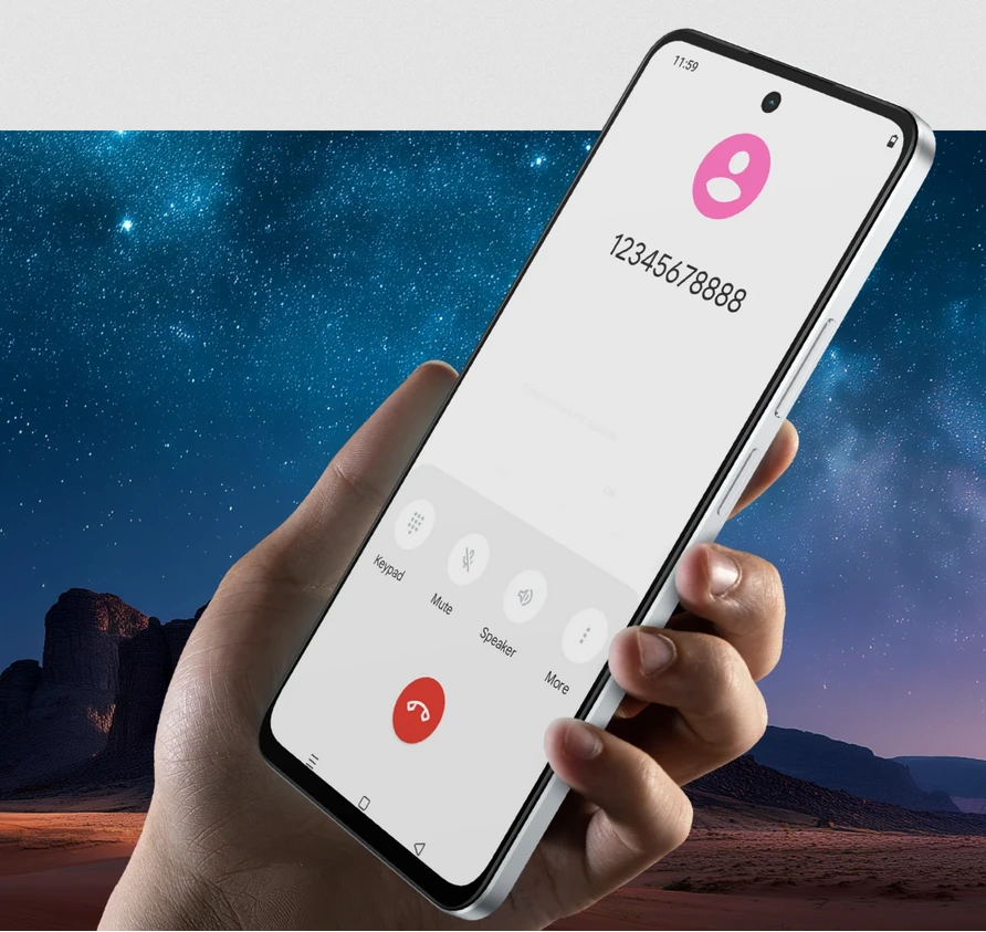 Išmanusis telefonas REALME C71 8/256GB White Swan aprašymas - Prekės nuotrauka