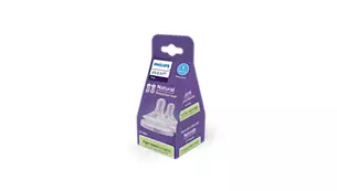 Žindukai Philips Avent Natural Response SCY961/02, 0 mėn+, 2 vnt. aprašymas - Prekės nuotrauka