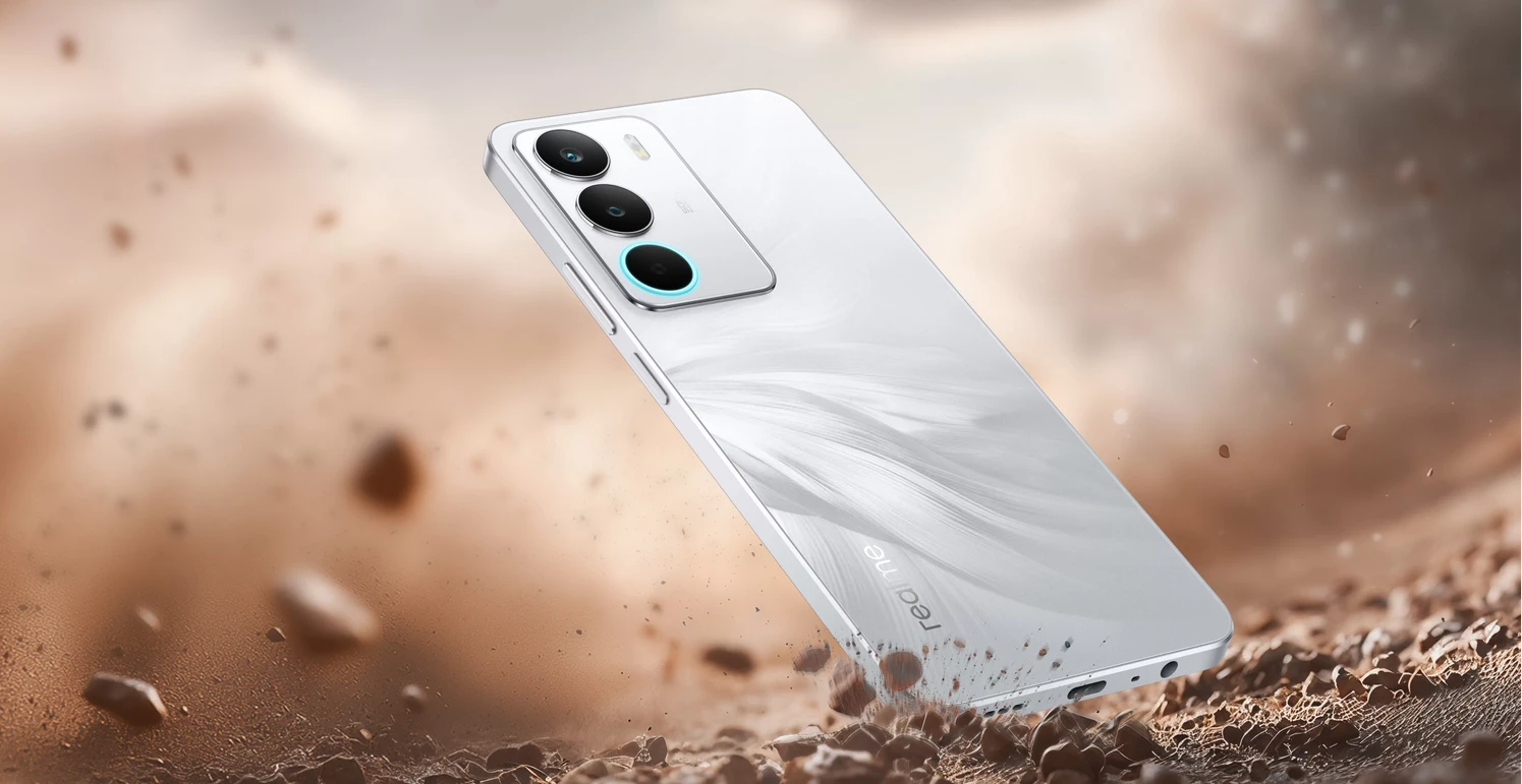 Išmanusis telefonas REALME C71 8/256GB White Swan aprašymas - Prekės nuotrauka