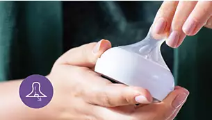 Žindukai Philips Avent Natural Response SCY961/02, 0 mėn+, 2 vnt. aprašymas - Prekės nuotrauka