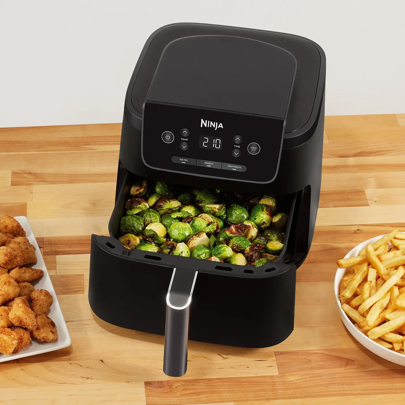 Karšto oro gruzdintuvė Ninja AF110EU, 1750 W, 4,7 l aprašymas - Prekės nuotrauka