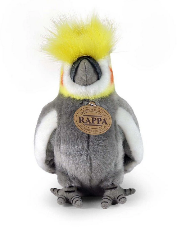 Rappa Eco-Friendly Pliušinis žaislas - nimfinė papūgėlė, 18 cm aprašymas - Prekės nuotrauka