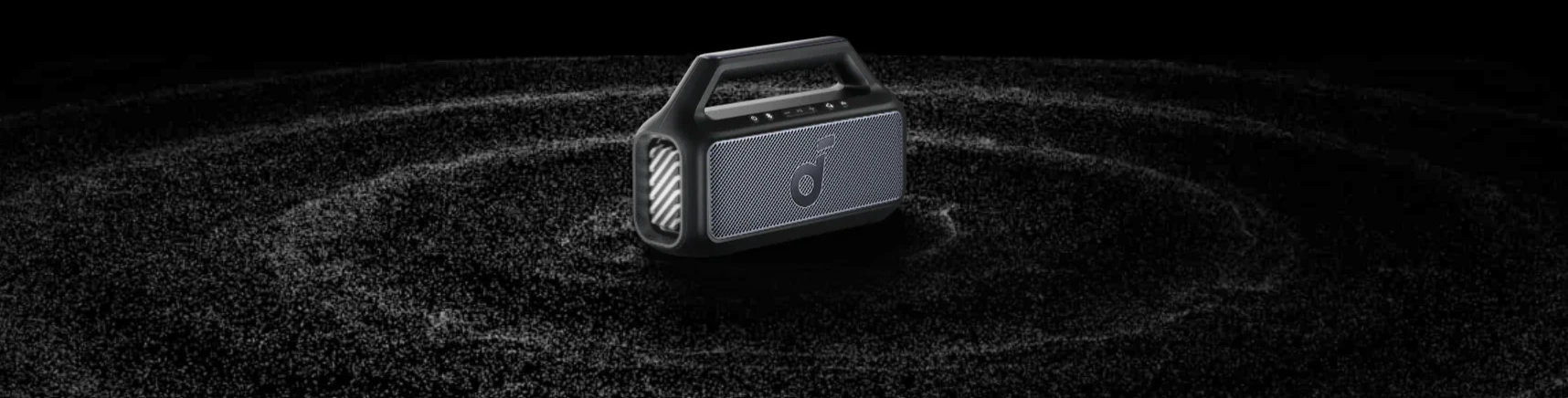 Soundcore Motion Boom 2 nešiojama kolonėlė, mėlynos spalvos aprašymas - Prekės nuotrauka