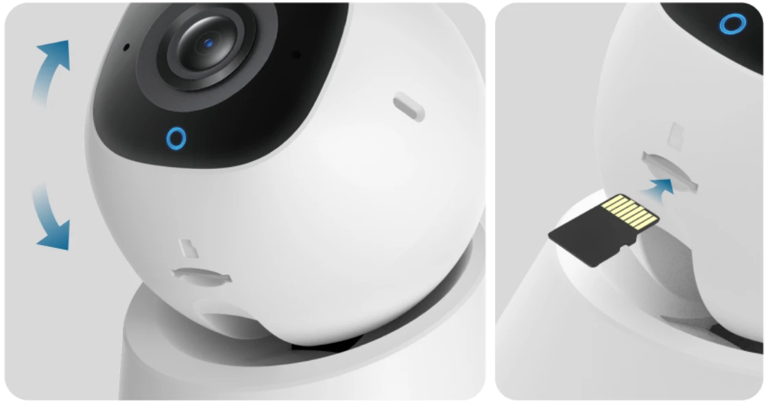 Vidaus stebėjimo kamera Eufy Indoor Cam E30, baltos spalvos aprašymas - Prekės nuotrauka
