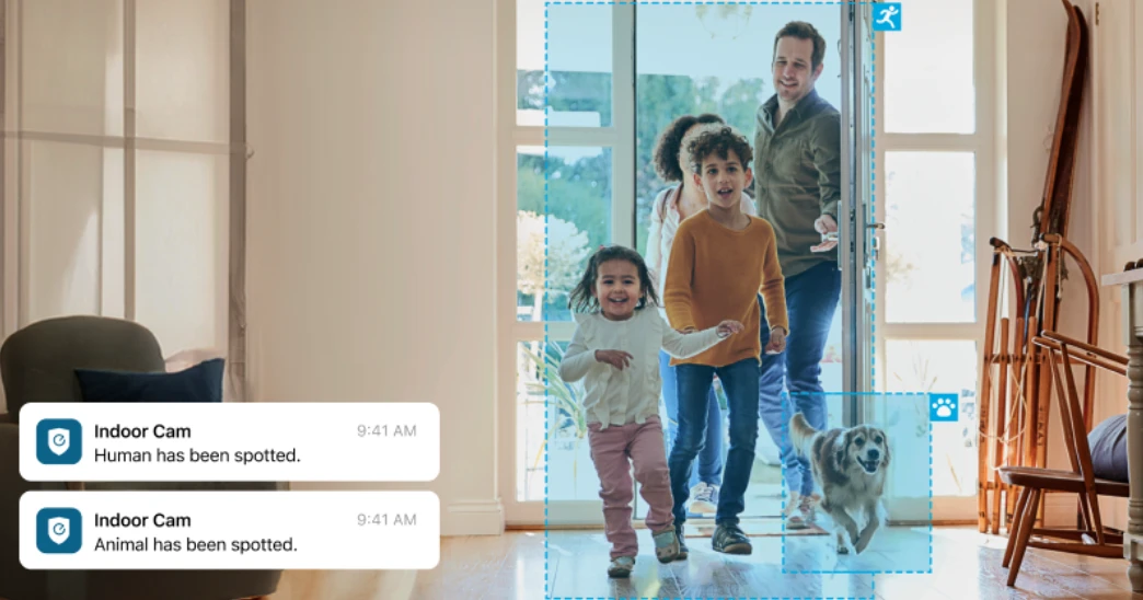 Vidaus stebėjimo kamera Eufy Indoor Cam E30, baltos spalvos aprašymas - Prekės nuotrauka