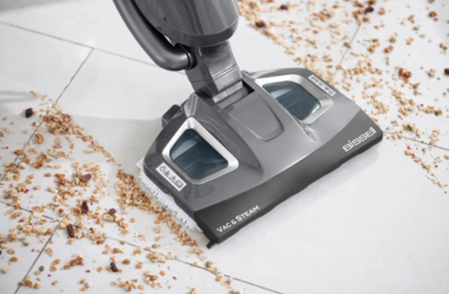 Bissell All-in-one Vacuum and Steam Mop | Vac & Steam | Power 1600 W | Vanduo tank capacity 0.4 L | Titanium/Bossanova Mėlyna aprašymas - Prekės nuotrauka