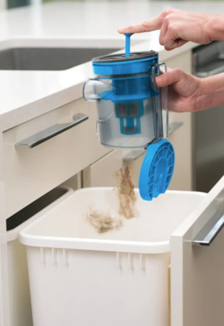 Bissell All-in-one Vacuum and Steam Mop | Vac & Steam | Power 1600 W | Vanduo tank capacity 0.4 L | Titanium/Bossanova Mėlyna aprašymas - Prekės nuotrauka