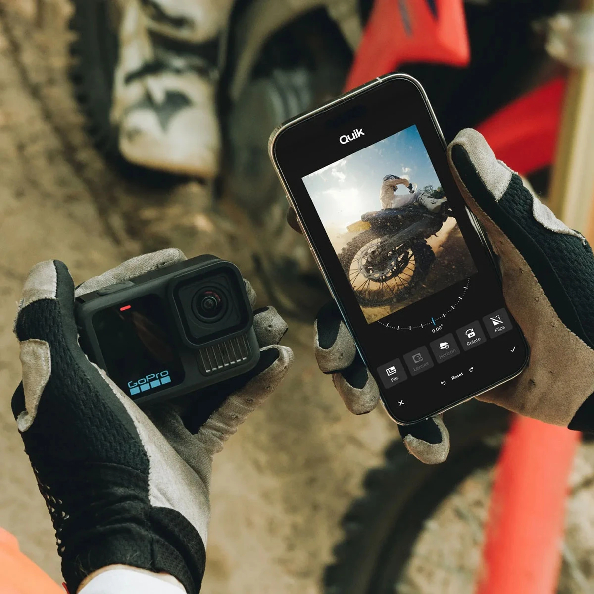 GoPro Hero 13 Black kamera, Baltos spalvos aprašymas - Prekės nuotrauka