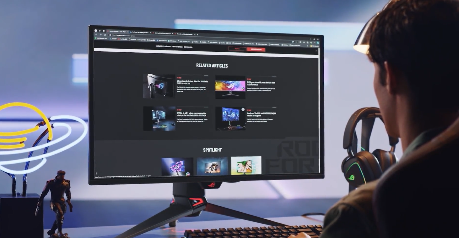 Monitorius ASUS ROG Swift OLED PG32UCDMR, 240Hz, 4K, 31.5