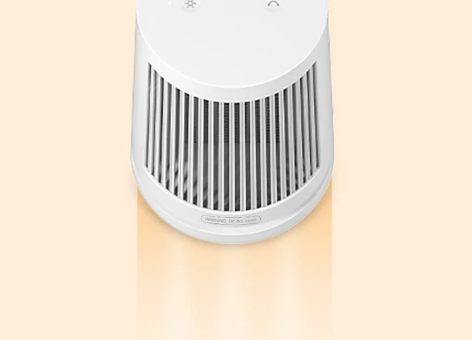 Xiaomi Elektrinis stalinis šildytuvas, 600 W, tinka kambariams iki 20 m², baltas aprašymas - Prekės nuotrauka