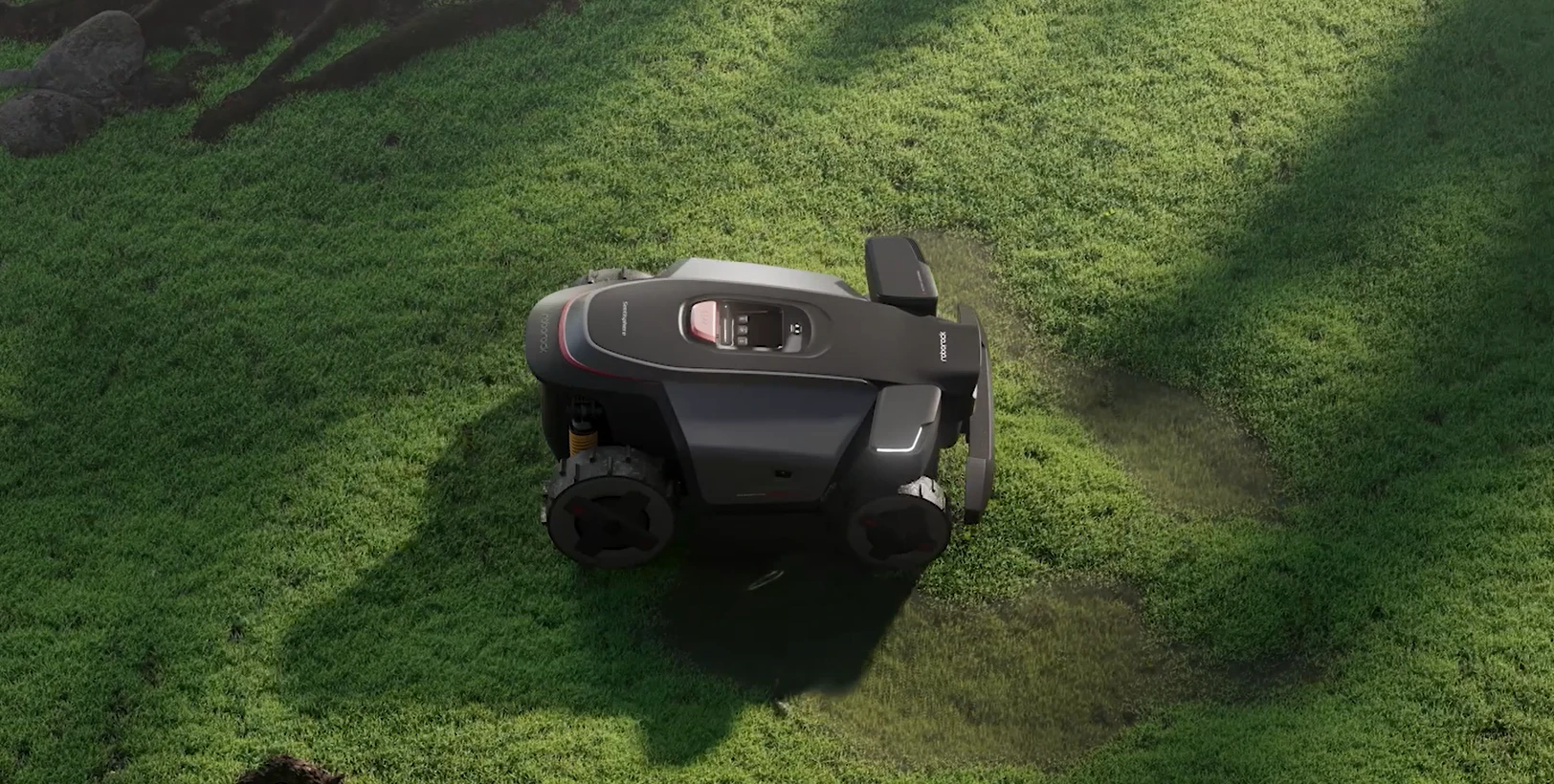 Belaidis vejos pjovimo robotas Roborock RockMow Z150 | AWD, 5000m², RTK + VSLA aprašymas - Prekės nuotrauka