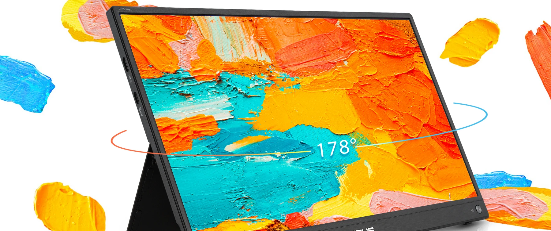 Monitorius ASUS ZenScreen MB16AHV, 15.6