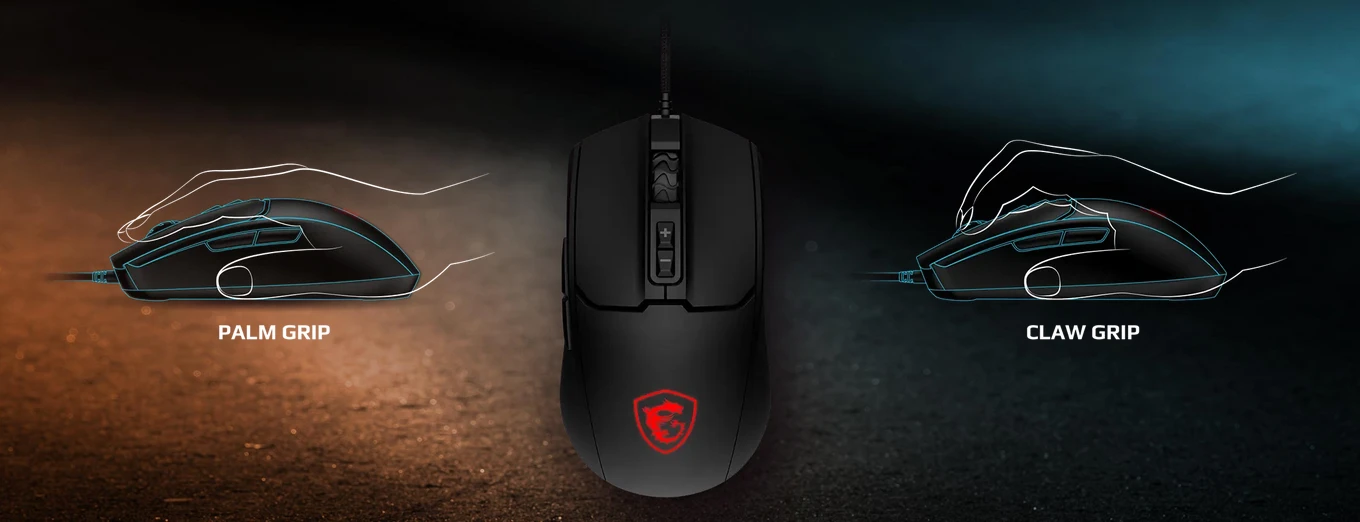 Žaidimų pelė MSI FORGE GM100 aprašymas - Prekės nuotrauka