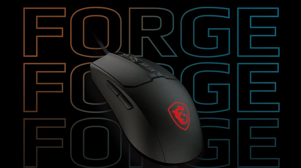 Žaidimų pelė MSI FORGE GM100 aprašymas - Prekės nuotrauka