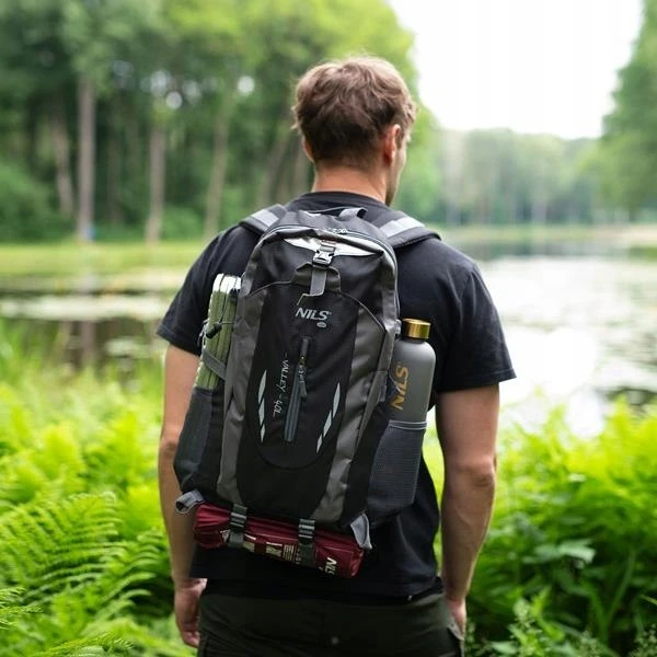 Turistinė kuprinė Nils Camp NC1749 Valley, 40 l, Pilka aprašymas - Prekės nuotrauka