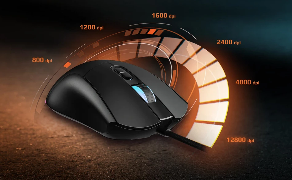 Žaidimų pelė MSI FORGE GM320 aprašymas - Prekės nuotrauka