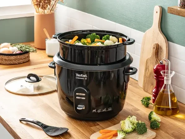 Ryžių Virimo Puodas Tefal New Classic 2 RK103811 5L, Juodos spalvos aprašymas - Prekės nuotrauka