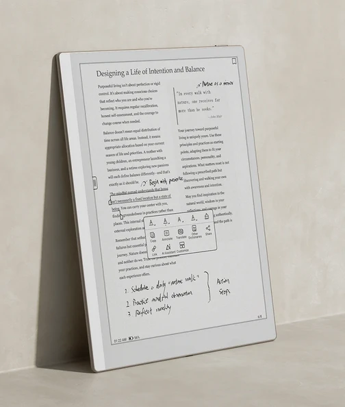 E-skaityklė ONYX BOOX Go 10.3 (Gen. 2) LUMI, 64 GB, pilka aprašymas - Prekės nuotrauka