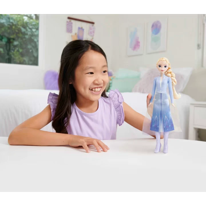Mattel „Disney Frozen“ lėlė Elza, Ledo Šalis (2 filmo dalies įkvėpta išvaizda) aprašymas - Prekės nuotrauka