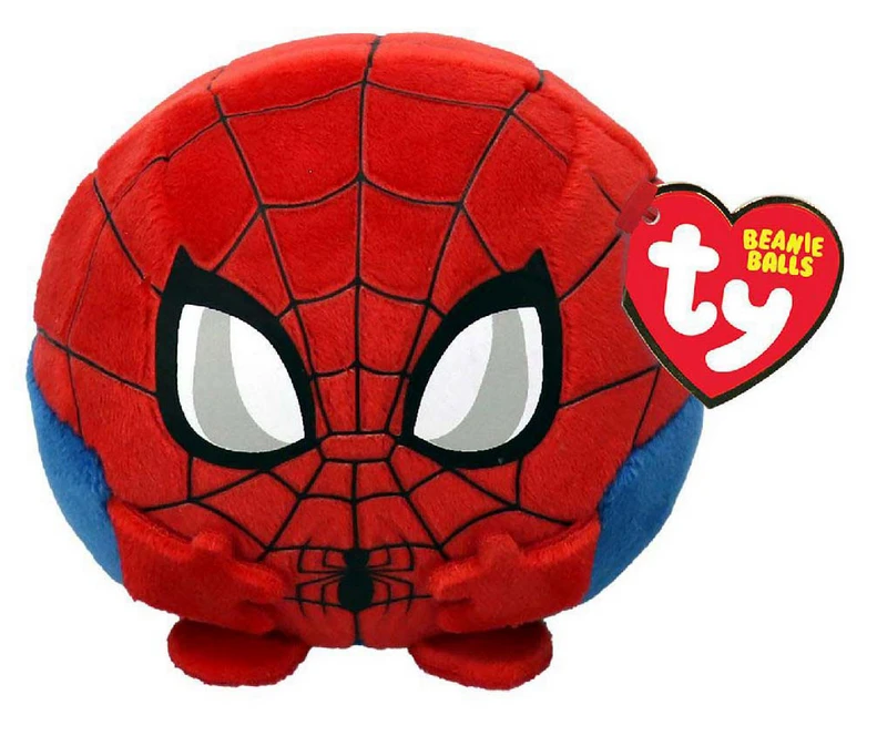 TY Beanie Balls Pliušinis žaislas - Spiderman, 10 cm aprašymas - Prekės nuotrauka