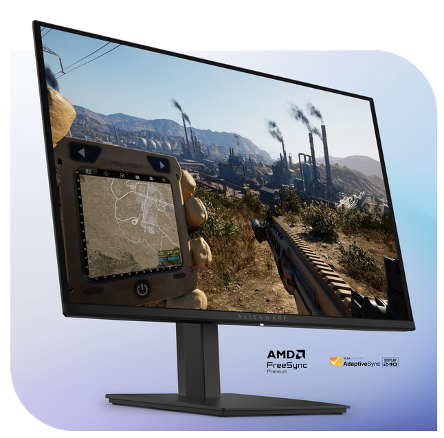 Žaidimų monitorius Dell Alienware 27 240Hz QD-OLED - AW2726DM aprašymas - Prekės nuotrauka
