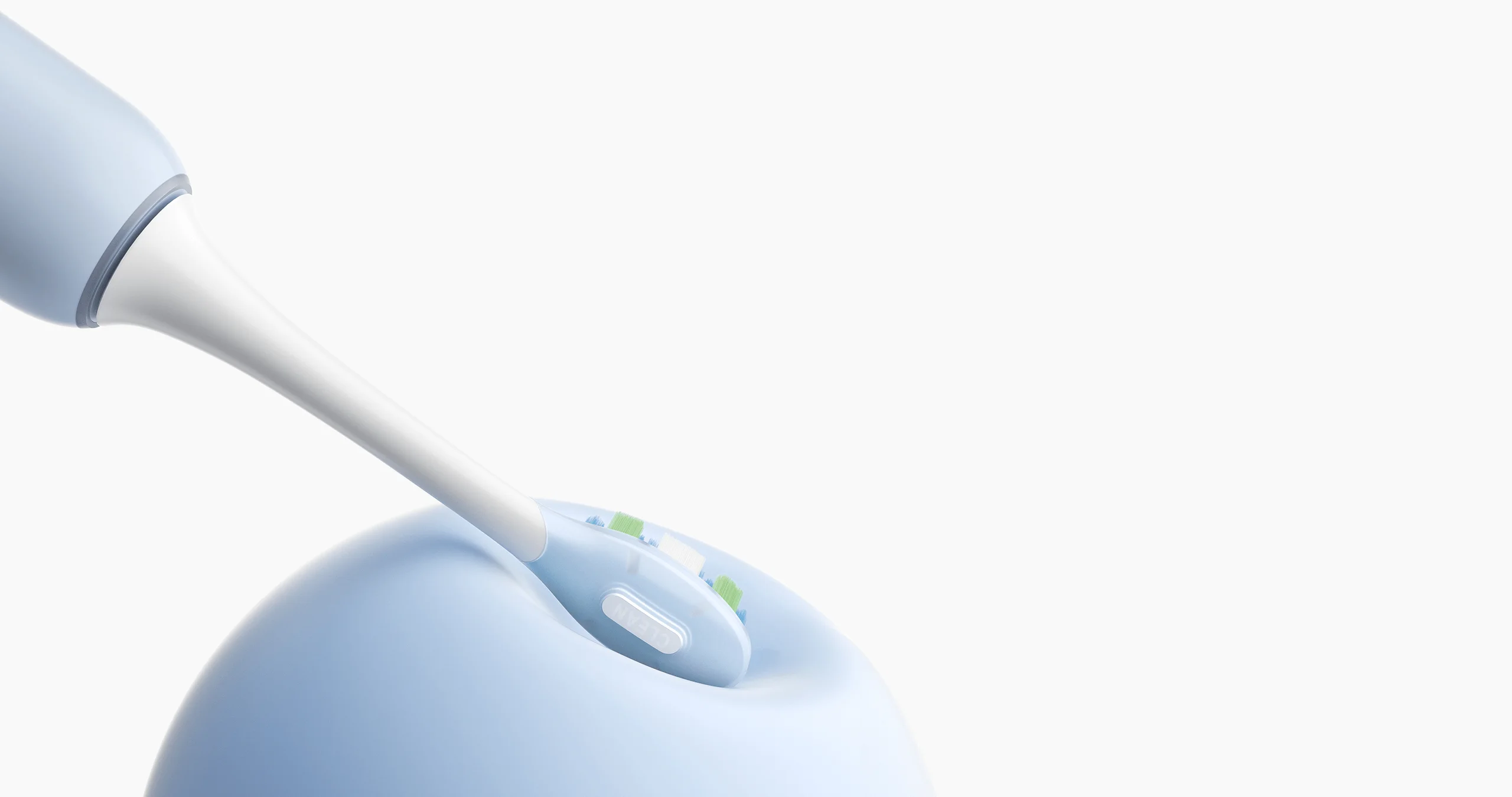 Xiaomi Oscillation (Clean) Elektrinio dantų šepetėlio keičiamų galvučių rinkinys, 3 vnt. aprašymas - Prekės nuotrauka