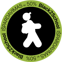 Black2School atgal į mokyklą