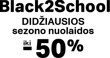 Black2School atgal į mokyklą