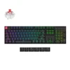 Belaidė magnetinė klaviatūra Keychron K10 QMK, Raudoni (Red) jungikliai, US INTL ANSI išdėst., Juoda