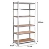 Metalinis sandėliavimo stovas 222 x 110 x 50 cm Humberg HR-815
