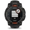 Išmanusis laikrodis Garmin Instinct 3 – 45 mm, Solar, Juodas su juodu dirželiu