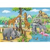 Ravensburger Dėlionė 2x24 vnt. - Sveiki atvykę į zoologijos sodą