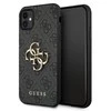 Guess GUHCP12L4GMGGR Apple iPhone 12 Pro Max 6.7" dėklas telefonui pilkos spalvos 4G Big Metal Logo