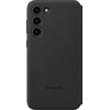 Samsung Galaxy S23+ Smart View piniginės dėklas Juodas