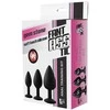 Dream Toys Fantasstic Anal Training Kit analinis kištukas Raudon Stone 3 vnt..