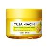 Some By Mi Yuja Niacin Miracle Brightening Sleeping Mask Šviesinamoji ir drėkinamoji naktinė kaukė 60g
