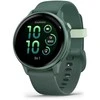 Išmanusis laikrodis Garmin vívoactive® 6, Metalinės jaspio spalvos su žaliojo jaspio spalvos dirželiu