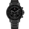 Tommy Hilfiger Vyrų Laikrodis Tyson 1710590 Juodas/Auksinis