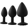 Dream Toys Fantasstic Anal Training Kit analinis kištukas Raudon Stone 3 vnt..