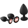 Dream Toys Fantasstic Anal Training Kit analinis kištukas Raudon Stone 3 vnt..