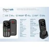 Mygtukinis telefonas eStar Digni Talk Senior 32MB Black