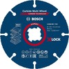 Bosch X-LOCK Carbide MultiWheel 125 x 1 x 22,23mm 10 vnt.