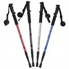Šiaurietiško ėjimo (Nordic Walking) teleskopinės sulankstomos lazdos PRO