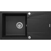 Deante granitinė virtuvinė plautuvė Deante Evora ZQJ G113, Metallic graphite