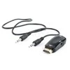 „Gembird“ adapteris HDMI-A(M)->VGA(F) + Audio